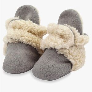 Two pairs of zutanos baby sock shoes- 3months